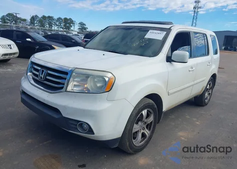 2012 Honda Pilot Ex-L z USA, uszkodzony, nr VIN 5FNYF3H64CB027025